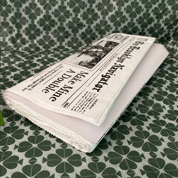 Kate Spade Newspaper Clutch - Picture 3 of 10
